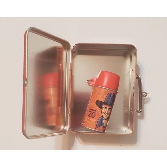Hallmark Hopalong Cassidy Lunchbox and Thermos Keepsake Ornament 2000 - Picture 5 of 5